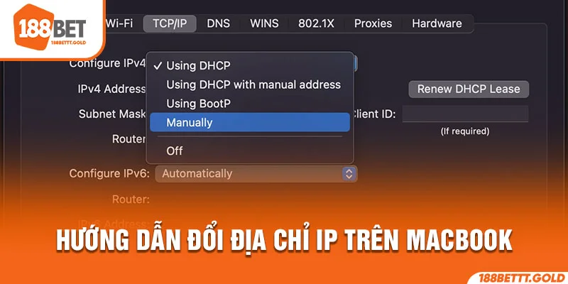 Hướng dẫn đổi địa chỉ IP trên macbook