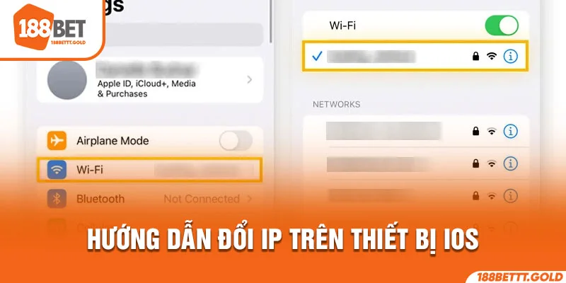 Hướng dẫn đổi IP trên thiết bị IOS