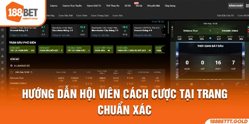 Hướng dẫn hội viên cách trải nghiệm tại trang chuẩn xác
