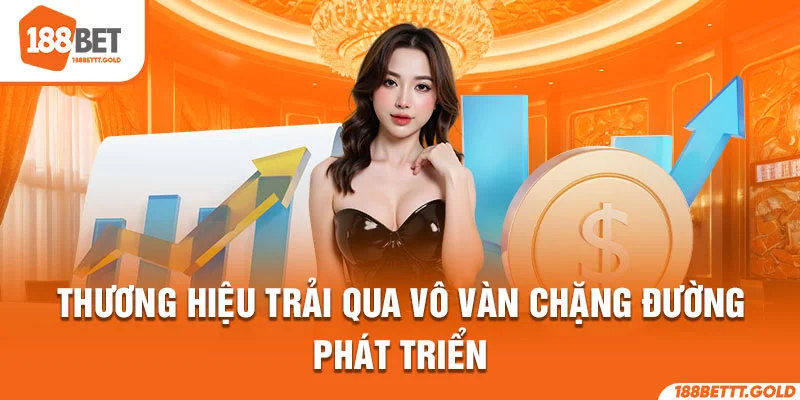 Thương hiệu trải qua vô vàn chặng đường phát triển